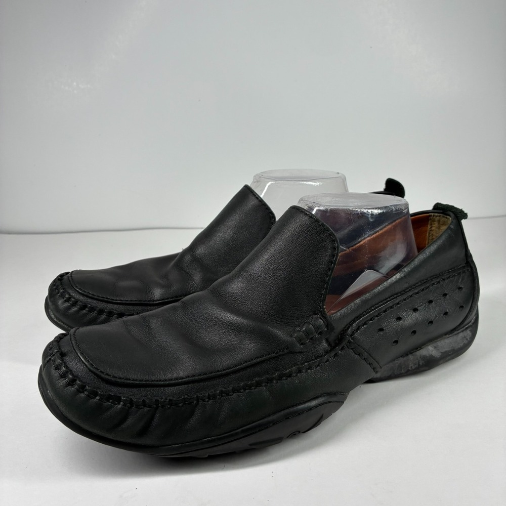 Timberland Smart Comfort Zoned Chassis Men's US 10M Black Leather Loafers 97539